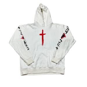 Christian Sex Club Not a Cult I Fxcking Love U Hoodie Men's Large